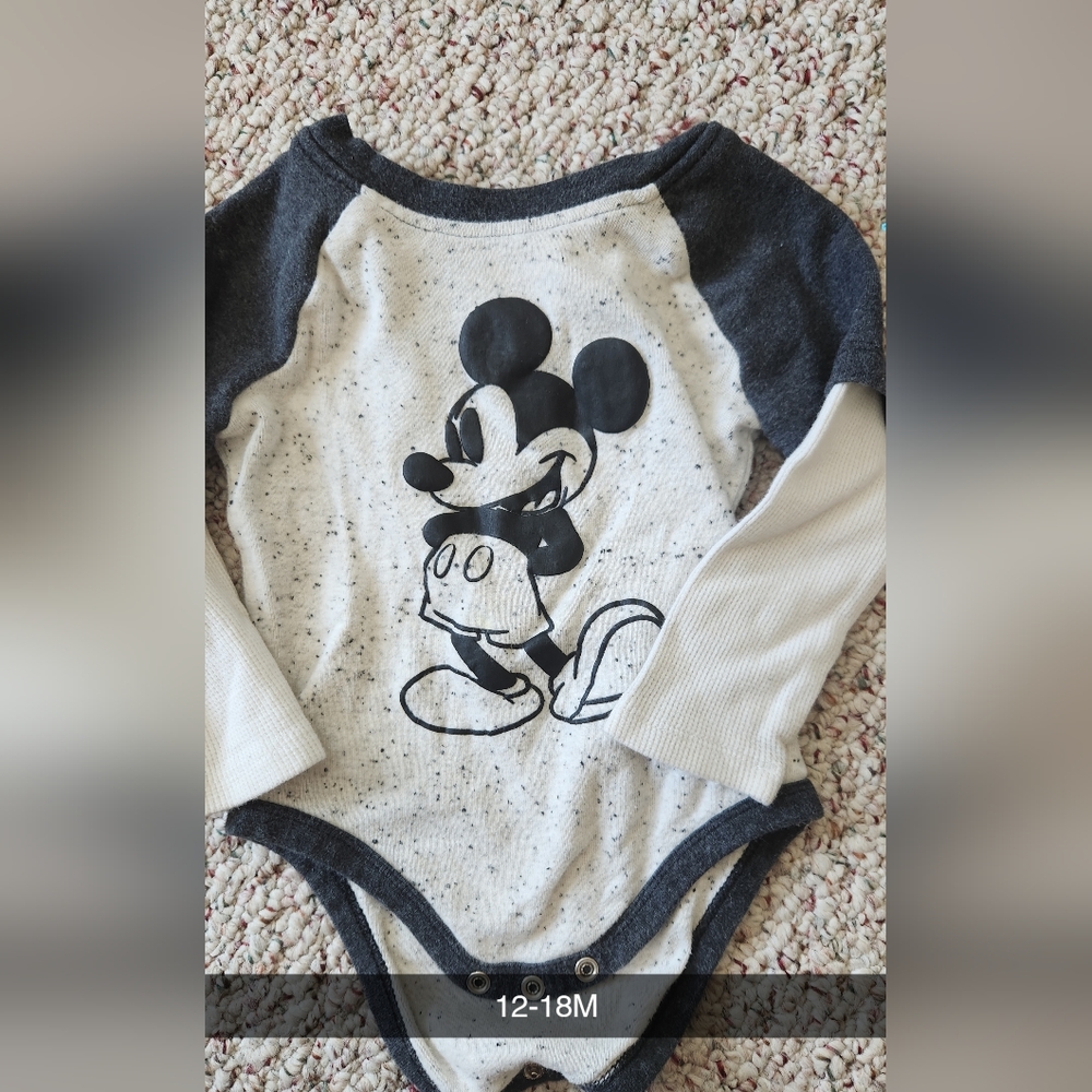 Mickey Mouse Onesie